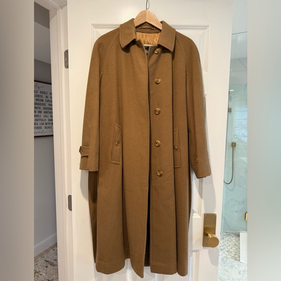 Burberry Jackets & Blazers - Classic Vintage Wool/Alpaca Burberry Camel Trench Coat - fits like a medium